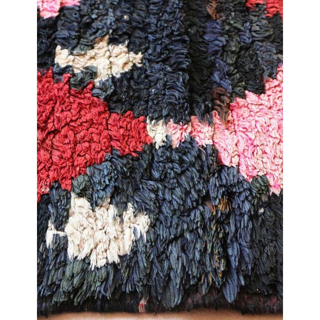 1990s Handwoven Berber Rug - 7.1 X 2.5 Ft For Sale - Image 5 of 7