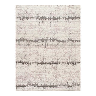 Pasargad Home Vogue Ivory Wool Area Rug- 5'11" X 9' 1" For Sale