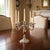 Metal Vintage International Silver Silverplate 5 Arm Candelabra-Candle Holder-Wedding For Sale - Image 7 of 10