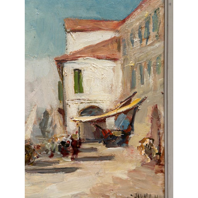 Knut Norman, Venice, 1950s, Oil on Panel, Framed For Sale - Image 14 of 18