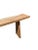 A sculptural mango wood console table crafted from solid mango wood. The table top sits atop two solid, narrow legs. The...