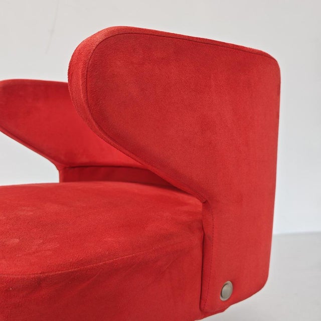 Poney Swivel Armchair with Casters by G. Moscatelli for Formanova, 1960s For Sale - Image 14 of 18