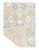 Traditional Light Blue Fine Hand Knotted Oushak Rug For Sale - Image 3 of 4