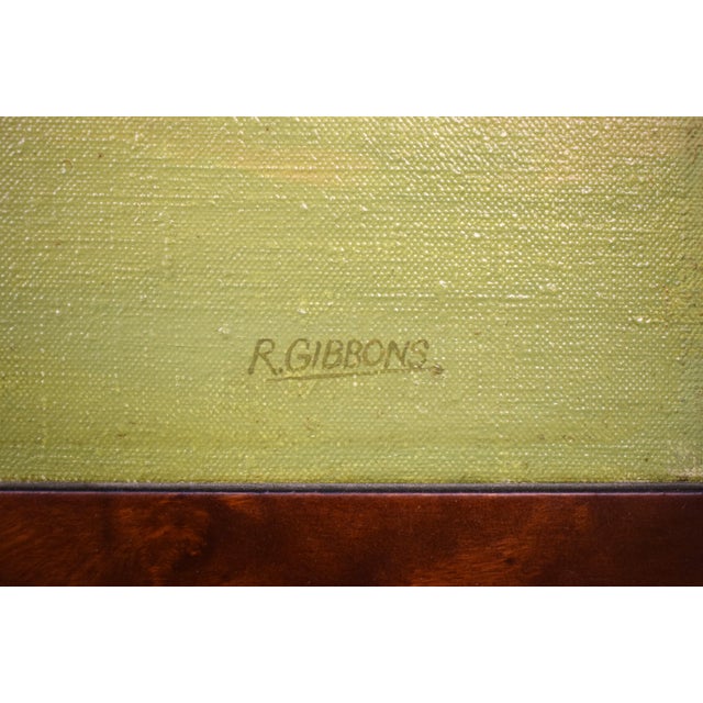 Ruth Gibbons English Steeplechase Acrylic on Canvas For Sale - Image 4 of 7