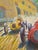 Modern Iryna Kirichenko Car Racing Scene — Original Oil Painting on Canvas For Sale - Image 3 of 8