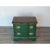 Pair of Late 20th Century Chippendale Green Nightstands With Walnut Tops For Sale - Image 9 of 12