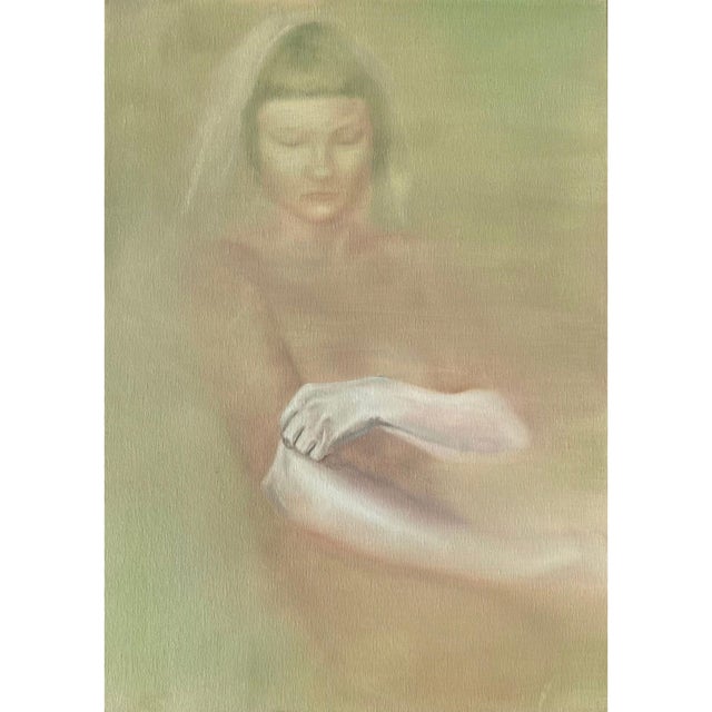 Milena Kwiatkowska, No Title, Series: Suspended in Time, 2026, & Oil on Canvas For Sale - Image 3 of 6