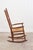 English Antique English Bobbin Rocking Chair With Rush Seat For Sale - Image 3 of 10