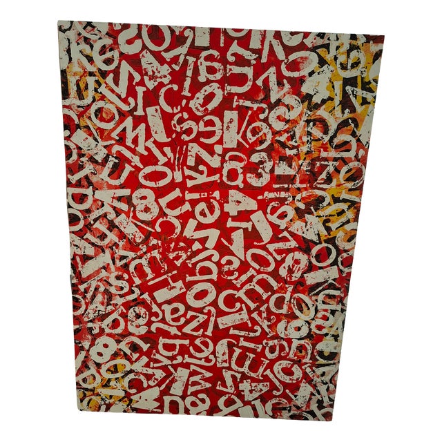 Giorgio Celiberti, Codici, 2000, Tempera on Canvas For Sale