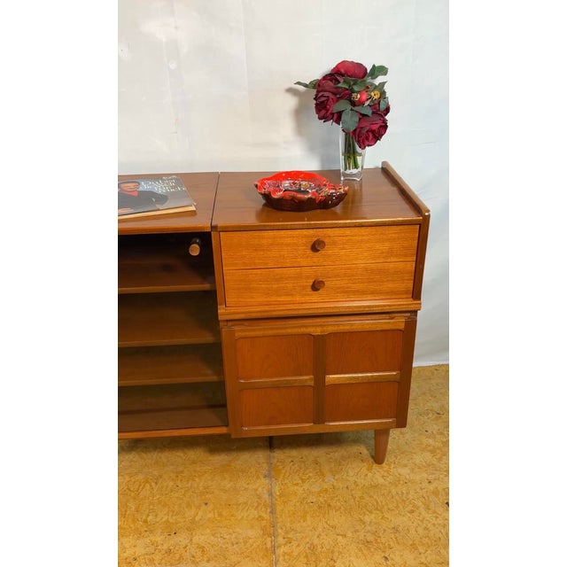 Mid-Century Modern Mid-Century Modern Teak Music Cabinet by Nathan, 1960 For Sale - Image 3 of 14