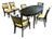 Vintage Wisconsin Chair Co. Dining Table + 6 Chairs – Made in Usa For Sale