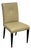 Swaim Axis Leather Side Chair For Sale