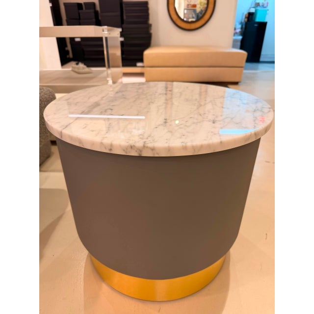 Pastilles Small Marble Top Table For Sale - Image 4 of 6