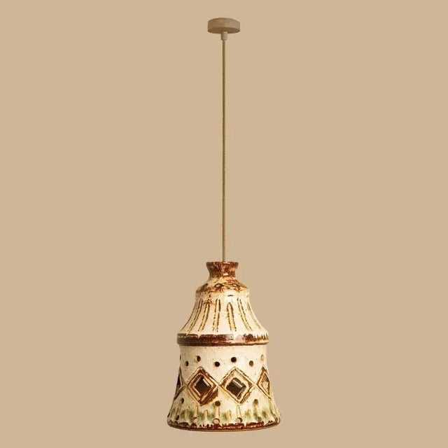 Danish Ceramic Pendant, 1970s For Sale - Image 11 of 11