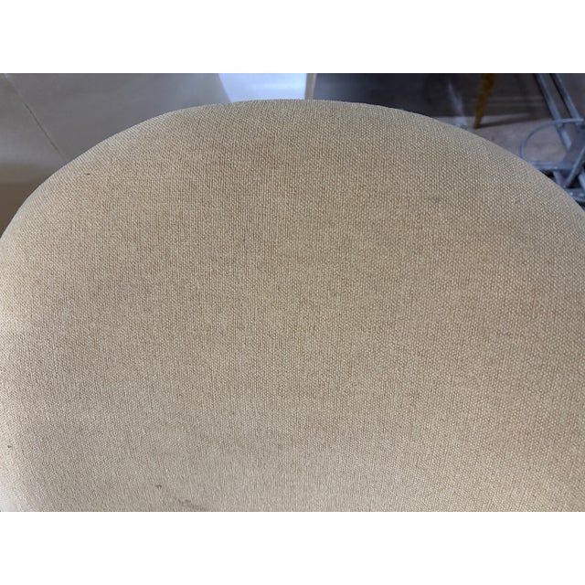 1980s Pair of Michael Wolk Style Swivel Chairs For Sale - Image 14 of 15