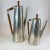 Mid-Century Modern 1960s Royal Holland Kmd Tiel Daalderop Pewter and Teak Coffee/Tea Set - 8 Pieces For Sale - Image 3 of 12