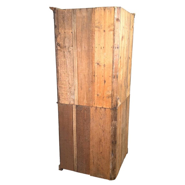 Georgian Mahogany Double Corner Cabinet, 1770 For Sale - Image 9 of 11