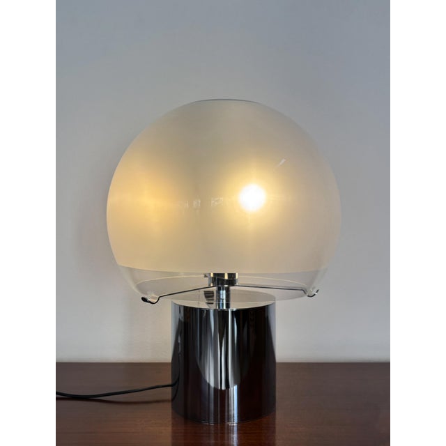 Azucena Porcino Table Lamp by Luigi Caccia Dominioni for Azucena, Italy, 1960s For Sale - Image 4 of 13