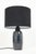 Large Danish Blue Series Table Lamp in Ceramic by Einar Johansen for Søholm, 1970s For Sale - Image 6 of 13