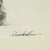 Beautiful large charcoal drawing of a pleading counsel or lawyer, original artwork by Herwig Driesschaert (1938-2010),...