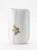 Vintage Dutch Modernist Gilded Porcelain Vase with Floral Motif from Royal Schwabap, 1978 For Sale - Image 6 of 6