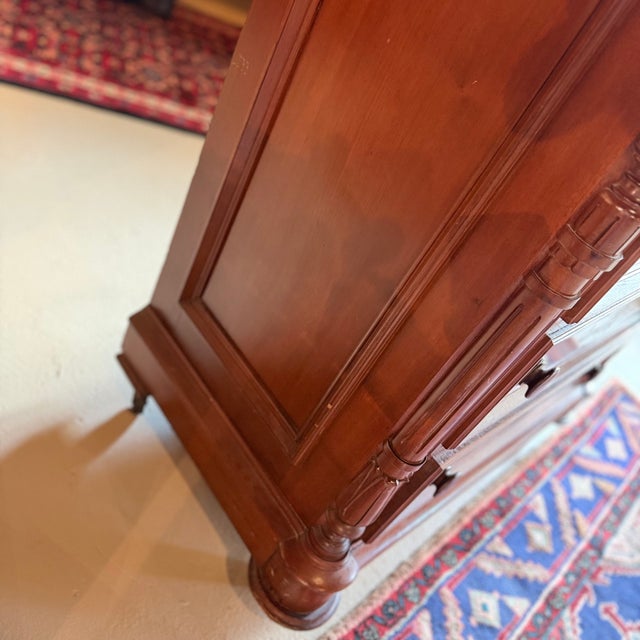 Late 19th Century Antique Walnut Highboy Dresser For Sale - Image 11 of 11