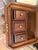 Antique English Regency Period Amboyna Wood Tea Caddy ( Poy ) on Stand For Sale In West Palm - Image 6 of 9
