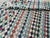 Galerie Shabab Collection Mid-20th Century Handmade Turkish Accent Rug in Teal and Turquoise For Sale - Image 10 of 10