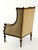 1960s Vintage French Louis XVI-Style Bergère Armchair in Camel Velvet For Sale - Image 5 of 12