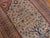 Persian 1880s Ivory Medallion Antique n.e. Persian Moud Meditation Rug 3'8" X 5'10" Handknotted Wool Carpet For Sale - Image 3 of 4
