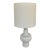Arteriors Sutton Ivory Crackle Porcelain Lamp For Sale