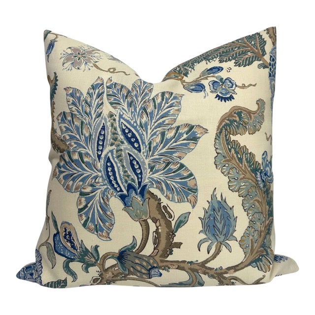 Chalfont Linen Pillow Cover, 22x22 Pillow For Sale