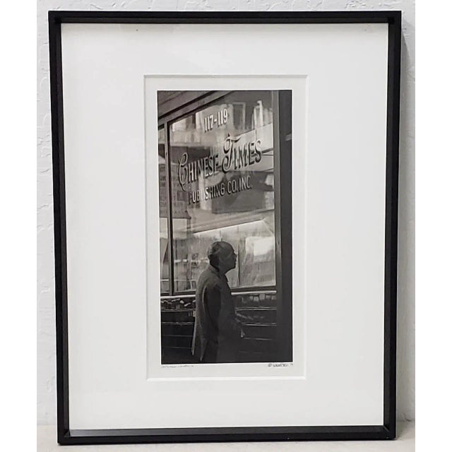 1970s Richard Blair Photograph "Daily News - Chinatown" San Francisco C.1974 For Sale - Image 5 of 7