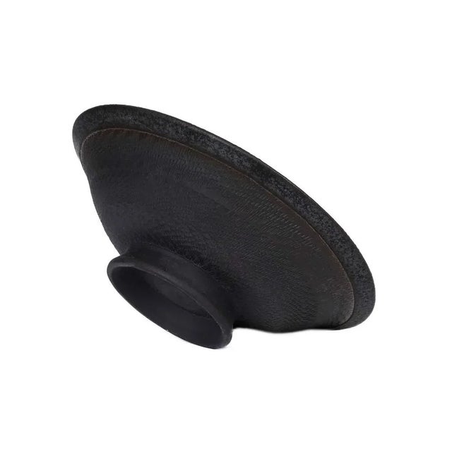 Contemporary Helice Black Porcelain Bowls by Studio Cúze, Set of 2 For Sale - Image 3 of 5