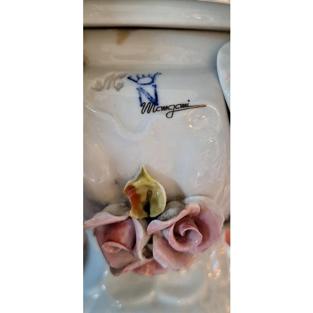 Gold Vintage German Chandelier from Rudolstadt Thuringia, 1980s For Sale - Image 8 of 9