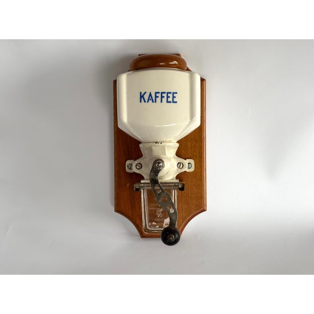 Metal Antique Wall-Mounted Coffee Grinder from Mill Pede Kitchen, 1920s For Sale - Image 7 of 10
