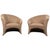 Tan Pair Vintage Modern Thayer Coggin Lounge Chairs For Sale - Image 8 of 8
