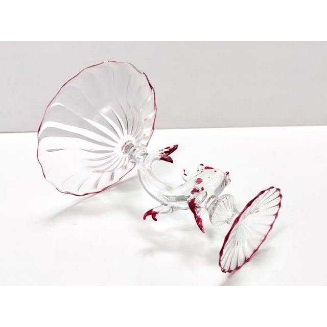 Renaissance Murano Glass Cake Stand by La Murrina, 1970s For Sale - Image 10 of 15