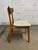 Set of 6 Danish Mid Century Modern dining chairs. Typical combination for Danish furniture teak backs with oak frames....