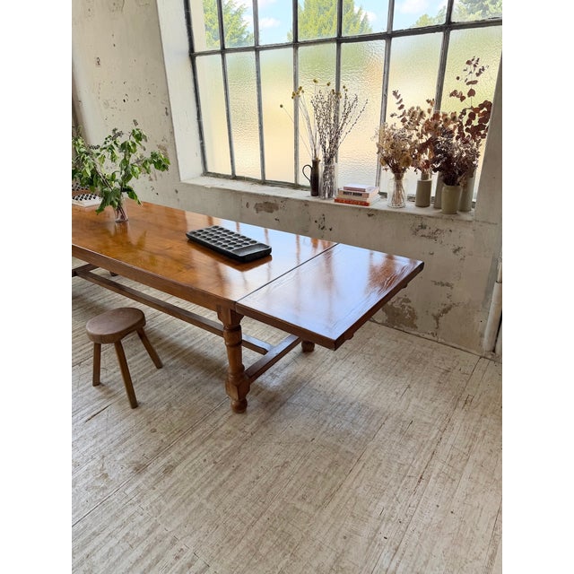 Drapers Walnut Dining Table, 1900 For Sale - Image 9 of 18
