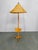 Mid-century floor lamp produced by Krkonošský nábytek in 1960s Czechoslovakia. This unique design features a solid maple...