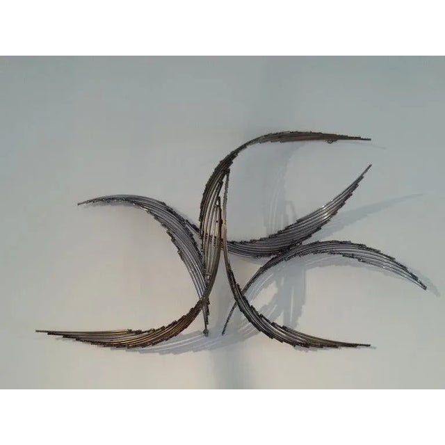 2-Piece Wall Mount Sculpture by Jere For Sale - Image 11 of 11