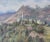 Vicente Gomez Fuste, Post Impressionist Village and Mountains, Mid-20th Century, Oil on Canvas For Sale - Image 13 of 13
