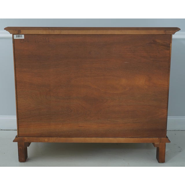 Rom Weber Walnut Continental 6 Drawer Dresser Chest For Sale - Image 17 of 18