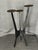 Brutalist Wrought Iron Floor Candelabra, 1960s For Sale - Image 6 of 9
