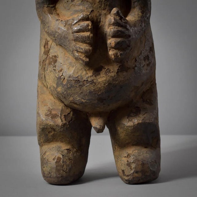 Early 20th Century Early 20th Century Mambila Crocodile Figure Tadep Cameroon For Sale - Image 5 of 11