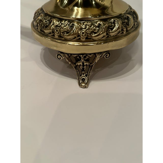 19th Century Horn & Brass Covered Trophy Cup Accessory For Sale In Philadelphia - Image 6 of 12