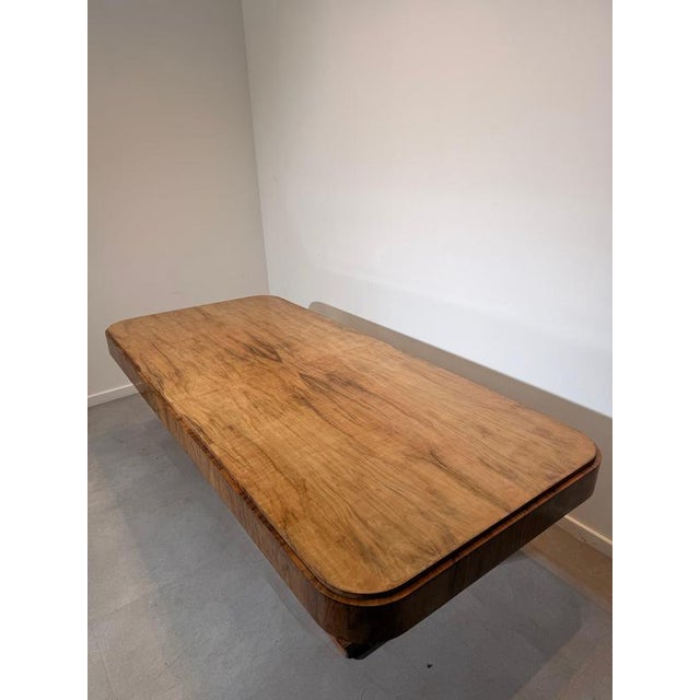 Art Deco Table with Glass Top For Sale - Image 9 of 10