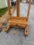 1990s Solid Oak English Easel Restoration Hardware for Television For Sale - Image 6 of 7