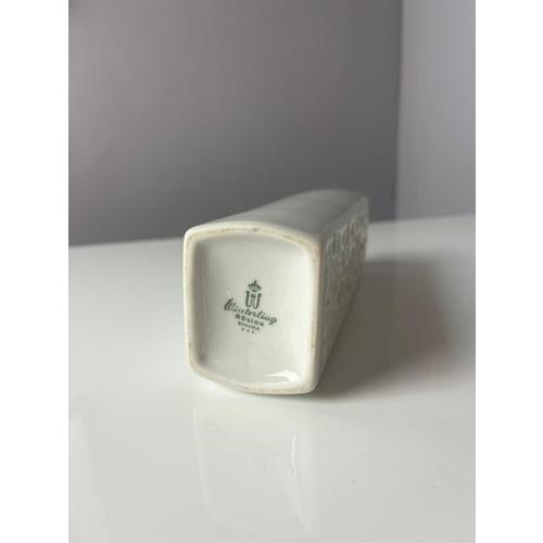 Ceramic White Porcelain Vase by Winterling For Sale - Image 7 of 9